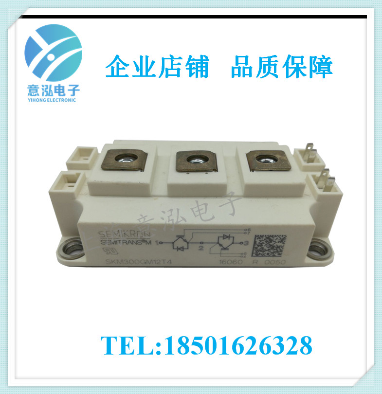 德國西門康（Semikron）SKM300GM12T4 全新 兩個IGBT集電極相連、庫存直銷